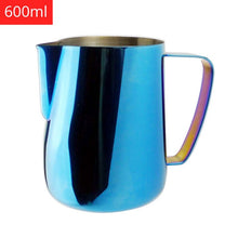 Load image into Gallery viewer, Milk Steaming &amp; Frothing Pitcher, Stainless Steel Non-Stick Milk Jug Pull Flower Cup Perfect For Coffee Cappuccino Latte Art
