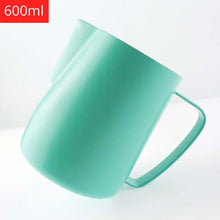 Load image into Gallery viewer, Milk Steaming &amp; Frothing Pitcher, Stainless Steel Non-Stick Milk Jug Pull Flower Cup Perfect For Coffee Cappuccino Latte Art
